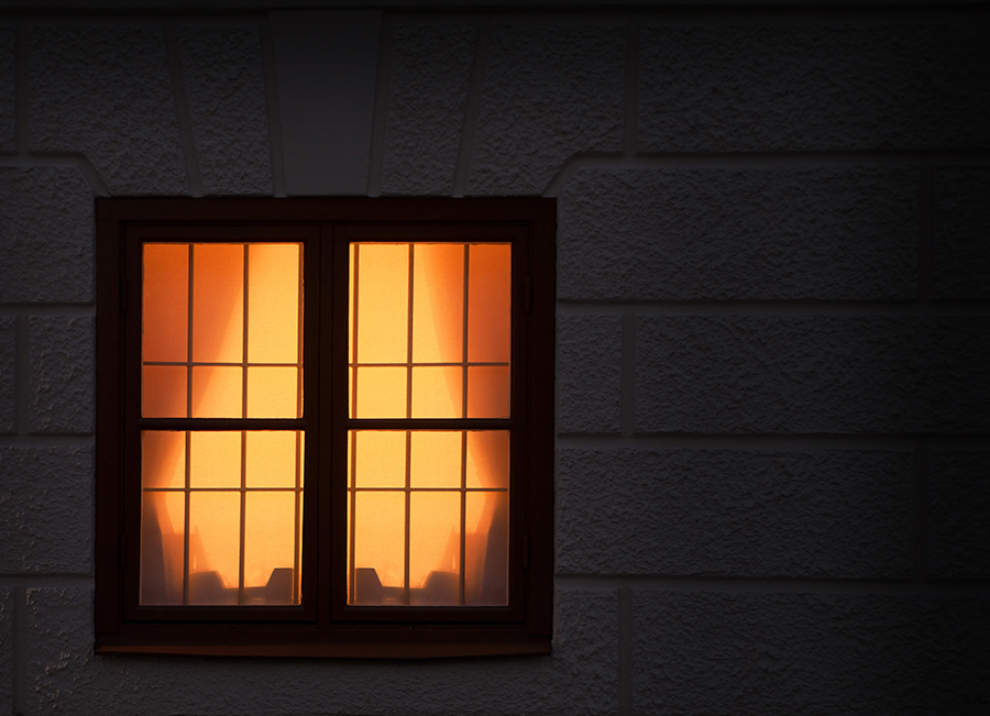 Window with light